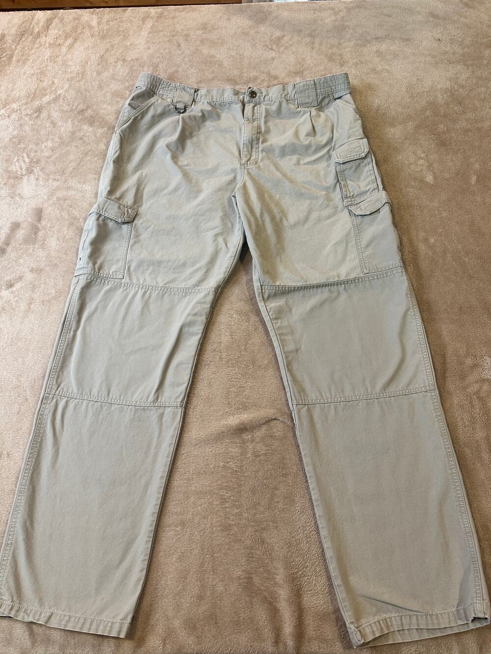 5.11 Tactical Cargo Pants Khaki Utility Hiking Work W42 L36